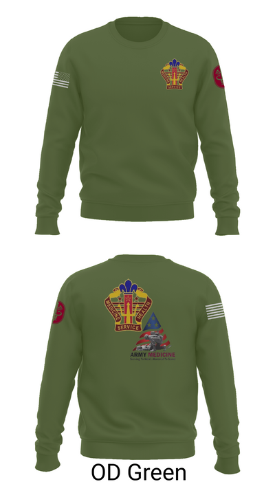 USA MEDDAC KAHC 77066596 Crew Neck Sweatshirt - 45