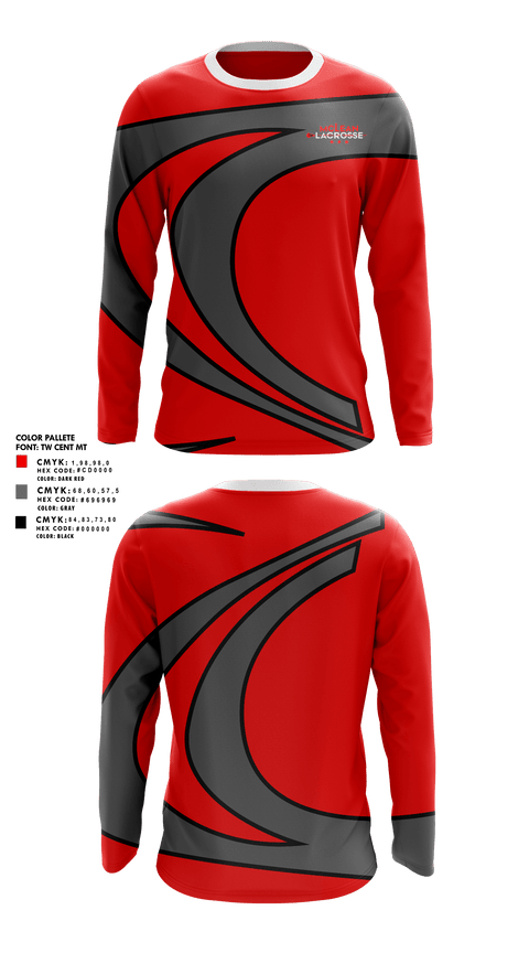 Long Sleeve Performance Shirt, McLean Lacrosse, Men's Lacrosse, Teamtime, Team time, sublimation, custom sports apparel, team uniforms, spirit wear, spiritwear, sports uniforms, custom shirts, team store, custom team store, fundraiser sports, apparel fundraiser