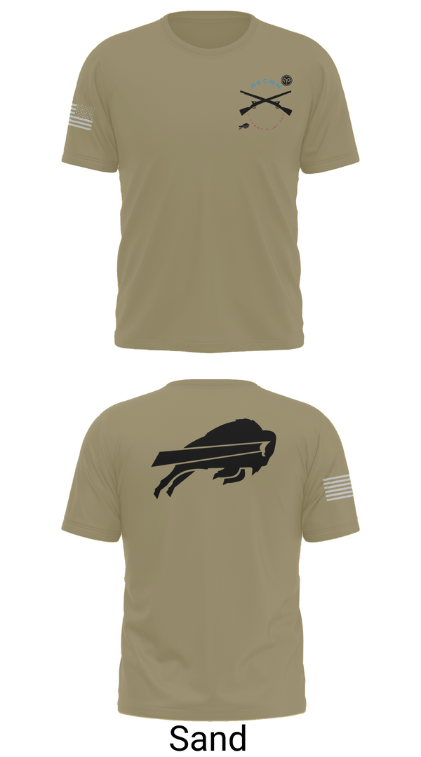 Old School Cotton Feel Shirt, C TRP 2-101 CAV, , Teamtime, Team time, sublimation, custom sports apparel, team uniforms, spirit wear, spiritwear, sports uniforms, custom shirts, team store, custom team store, fundraiser sports, apparel fundraiser