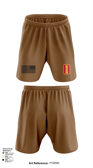 Athletic Shorts With Pockets, 197th field artillery brigade, , Teamtime, Team time, sublimation, custom sports apparel, team uniforms, spirit wear, spiritwear, sports uniforms, custom shirts, team store, custom team store, fundraiser sports, apparel fundraiser