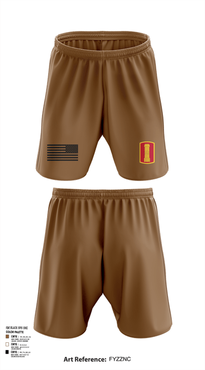 197th field artillery brigade 46187100 Athletic Shorts With Pockets - 102