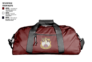 Duffle Bag, HHD, 627TH Hospital Center, , Teamtime, Team time, sublimation, custom sports apparel, team uniforms, spirit wear, spiritwear, sports uniforms, custom shirts, team store, custom team store, fundraiser sports, apparel fundraiser