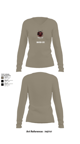 Womens Long Sleeve Vneck Shirt, MWSS-172, Navy, Teamtime, Team time, sublimation, custom sports apparel, team uniforms, spirit wear, spiritwear, sports uniforms, custom shirts, team store, custom team store, fundraiser sports, apparel fundraiser