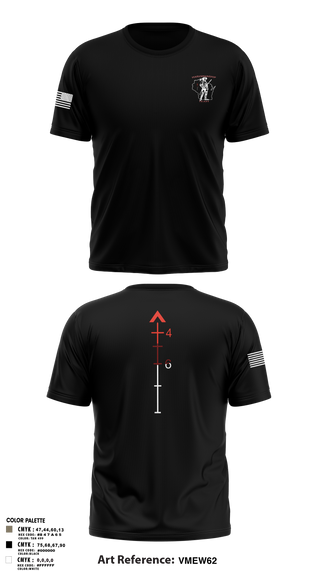Old School Cotton Feel Shirt, WIARNG Marksmanship, , Teamtime, Team time, sublimation, custom sports apparel, team uniforms, spirit wear, spiritwear, sports uniforms, custom shirts, team store, custom team store, fundraiser sports, apparel fundraiser