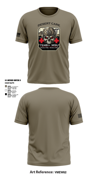 Short Sleeve Performance Shirt, 7248th MSU, , Teamtime, Team time, sublimation, custom sports apparel, team uniforms, spirit wear, spiritwear, sports uniforms, custom shirts, team store, custom team store, fundraiser sports, apparel fundraiser