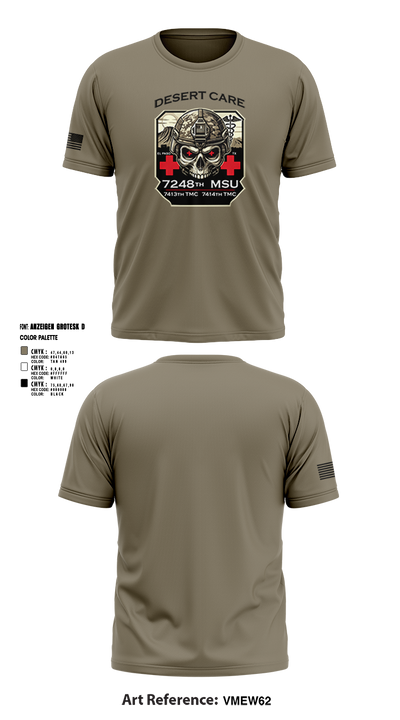 7248th MSU 46326477 Short Sleeve Performance Shirt - 2