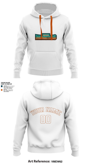 Hoodie, Midwest Monsters, Men's Basketball, Teamtime, Team time, sublimation, custom sports apparel, team uniforms, spirit wear, spiritwear, sports uniforms, custom shirts, team store, custom team store, fundraiser sports, apparel fundraiser