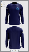 9th Civil Engineer Squadron 89211458 Long Sleeve Performance Shirt 1