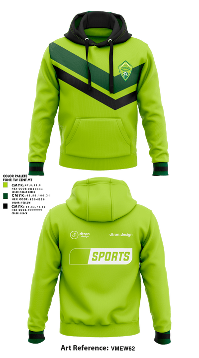 AFC Colorado Dragons 48470583 Hoodie - 3