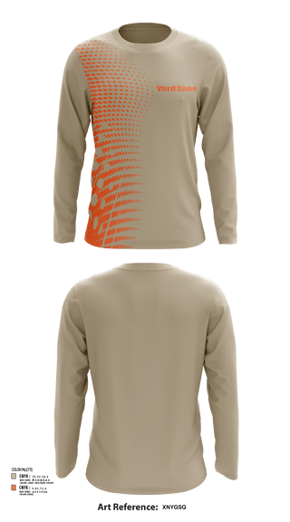 Long Sleeve Performance Shirt, Yard Zone, , Teamtime, Team time, sublimation, custom sports apparel, team uniforms, spirit wear, spiritwear, sports uniforms, custom shirts, team store, custom team store, fundraiser sports, apparel fundraiser
