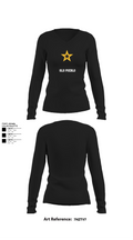 Old Pueblo 62113745 Women's Long Sleeve V-neck Shirt - 22