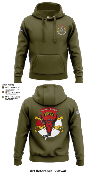 Hoodie, 1/113 CAV B-Troop, Army, Teamtime, Team time, sublimation, custom sports apparel, team uniforms, spirit wear, spiritwear, sports uniforms, custom shirts, team store, custom team store, fundraiser sports, apparel fundraiser