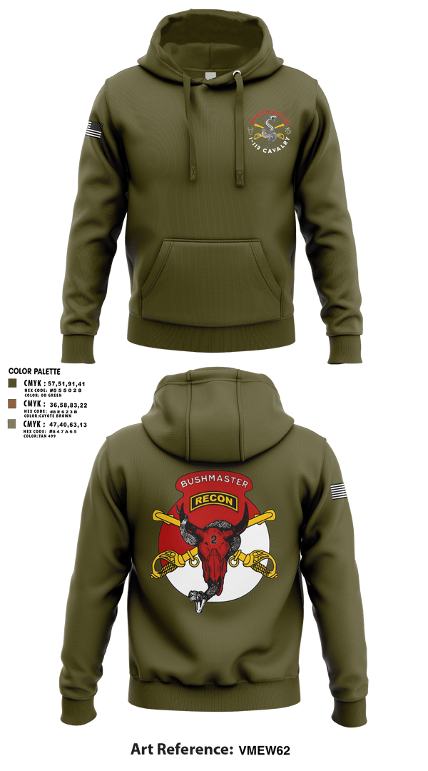 Hoodie, 1/113 CAV B-Troop, Army, Teamtime, Team time, sublimation, custom sports apparel, team uniforms, spirit wear, spiritwear, sports uniforms, custom shirts, team store, custom team store, fundraiser sports, apparel fundraiser