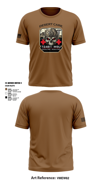 7248th MSU 46326477 Short Sleeve Performance Shirt - 1