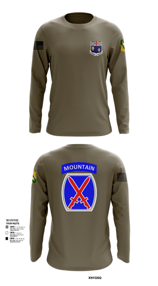Long Sleeve Performance Shirt, 1-155th, , Teamtime, Team time, sublimation, custom sports apparel, team uniforms, spirit wear, spiritwear, sports uniforms, custom shirts, team store, custom team store, fundraiser sports, apparel fundraiser