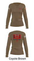 CESD Bravo 35th Engineer Battalion 45351759 Women's Long Sleeve V-neck Shirt - 17