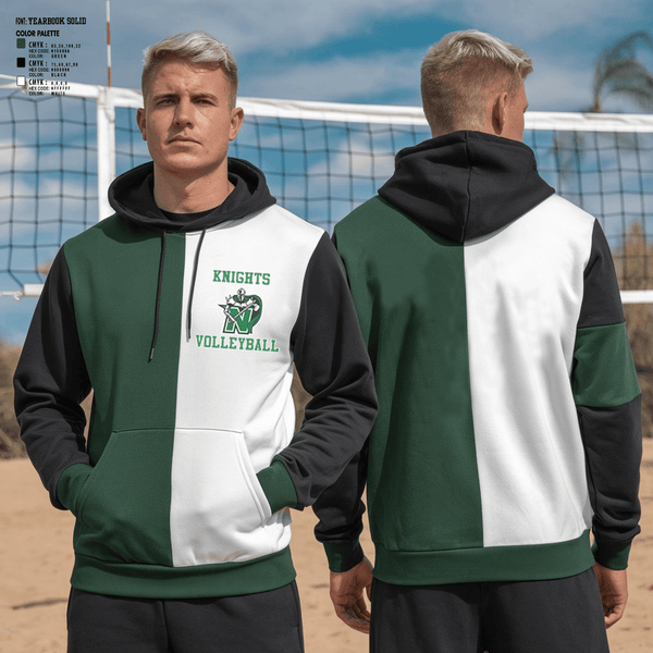 Hoodie, Nordonia Knights Volleyball, Men's Volleyball, Teamtime, Team time, sublimation, custom sports apparel, team uniforms, spirit wear, spiritwear, sports uniforms, custom shirts, team store, custom team store, fundraiser sports, apparel fundraiser