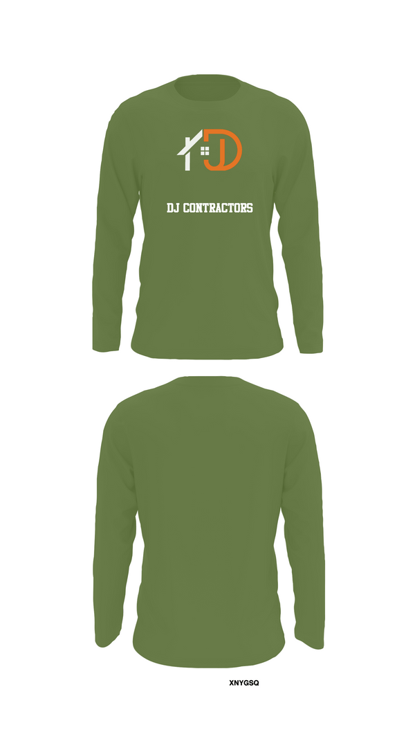 Long Sleeve Performance Shirt, DJ CONTRACTORS, , Teamtime, Team time, sublimation, custom sports apparel, team uniforms, spirit wear, spiritwear, sports uniforms, custom shirts, team store, custom team store, fundraiser sports, apparel fundraiser