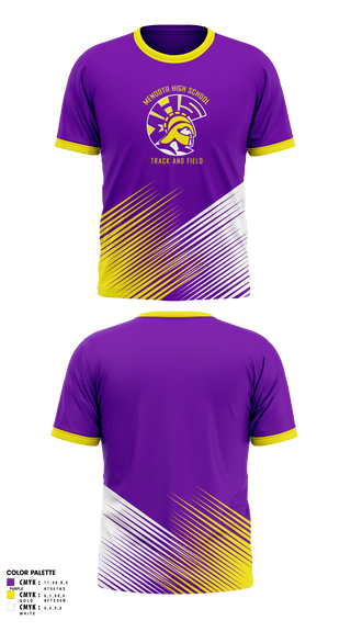 Short Sleeve Performance Shirt, Mendota High School Track and Field, Track & Field, Teamtime, Team time, sublimation, custom sports apparel, team uniforms, spirit wear, spiritwear, sports uniforms, custom shirts, team store, custom team store, fundraiser sports, apparel fundraiser
