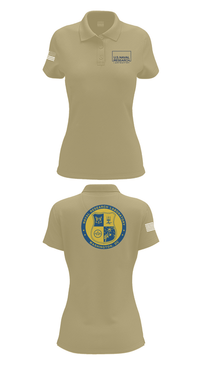 Naval Research Lab 68705363 Women's Short Sleeve Performance Polo  - 90