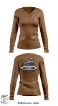 2-174 ADA 22453526 Women's Long Sleeve V-neck Shirt - 101