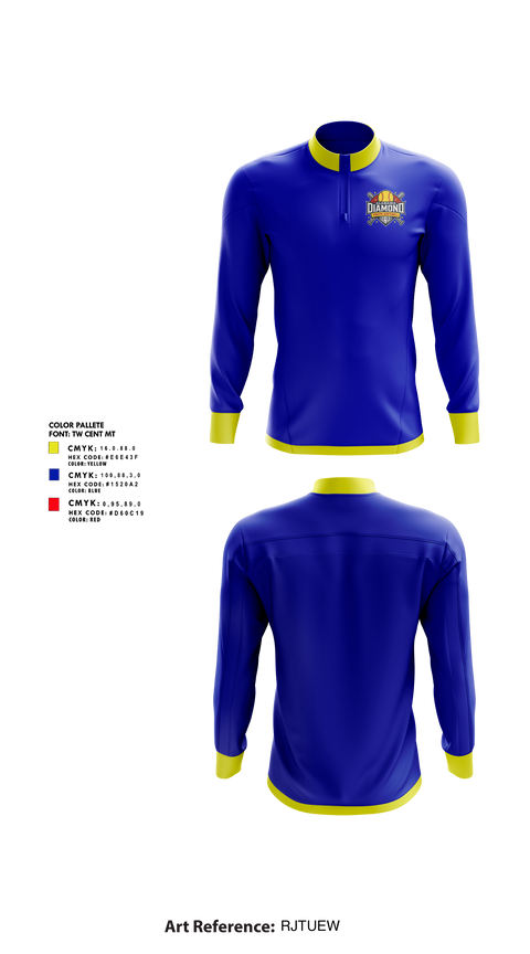 Quarter Zip Jacket, Alabama Diamond Youth Softball, Softball, Teamtime, Team time, sublimation, custom sports apparel, team uniforms, spirit wear, spiritwear, sports uniforms, custom shirts, team store, custom team store, fundraiser sports, apparel fundraiser
