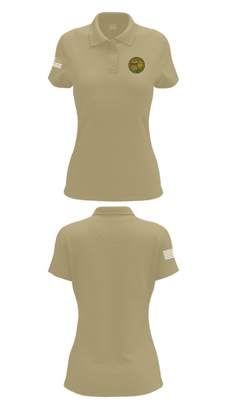 Womens Short Sleeve Performance Polo, Cadet Leadership Training Squadron, Air Force, Teamtime, Team time, sublimation, custom sports apparel, team uniforms, spirit wear, spiritwear, sports uniforms, custom shirts, team store, custom team store, fundraiser sports, apparel fundraiser