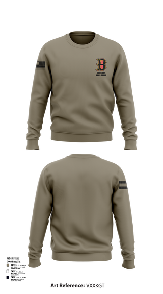 Crew Neck Sweatshirt, 387th EOD, , Teamtime, Team time, sublimation, custom sports apparel, team uniforms, spirit wear, spiritwear, sports uniforms, custom shirts, team store, custom team store, fundraiser sports, apparel fundraiser