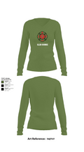 Glen Burnie 74238111 Women's Long Sleeve V-neck Shirt - 42