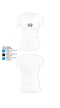Enchanted Landscaping 93960707 Women's Short Sleeve V-neck Shirt - 18