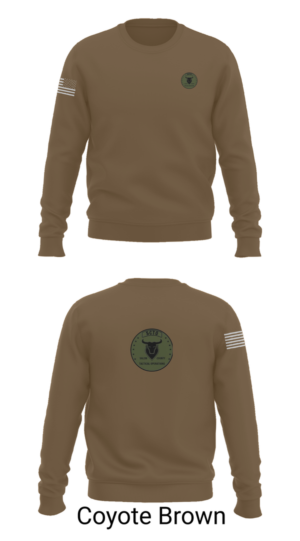 Crew Neck Sweatshirt, Salem County Tactical Operations, , Teamtime, Team time, sublimation, custom sports apparel, team uniforms, spirit wear, spiritwear, sports uniforms, custom shirts, team store, custom team store, fundraiser sports, apparel fundraiser
