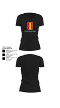 197th field artillery brigade 46187100 Women's Short Sleeve V-neck Shirt - 23