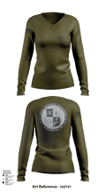Naval Research Lab 68705363 Women's Long Sleeve V-neck Shirt - 108