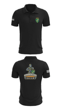 D Co 436th CA BN 62553628 Short Sleeve Performance Polo - 27