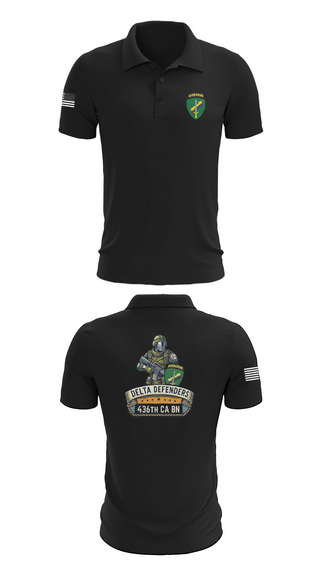 Short Sleeve Performance Polo, D Co 436th CA BN, , Teamtime, Team time, sublimation, custom sports apparel, team uniforms, spirit wear, spiritwear, sports uniforms, custom shirts, team store, custom team store, fundraiser sports, apparel fundraiser