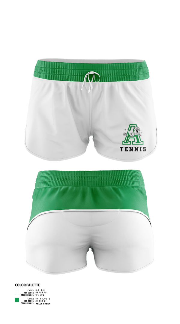 Womens Shorts, Albuquerque High School Tennis, Tennis, Teamtime, Team time, sublimation, custom sports apparel, team uniforms, spirit wear, spiritwear, sports uniforms, custom shirts, team store, custom team store, fundraiser sports, apparel fundraiser