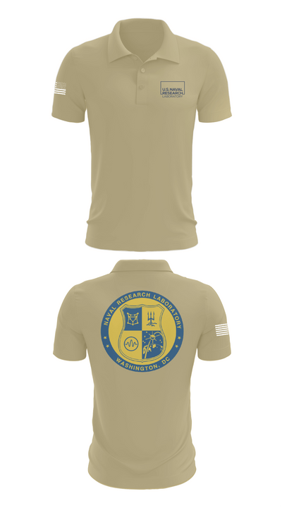 Naval Research Lab 68705363 Short Sleeve Performance Polo - 83