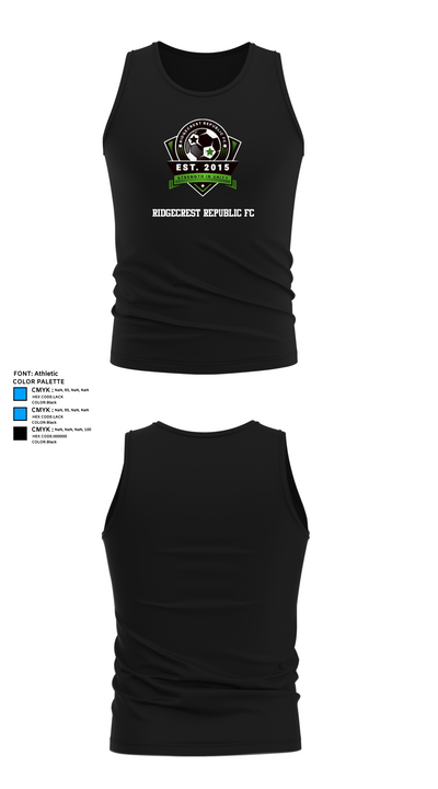 Ridgecrest Republic FC 85531677 Tank Top - 32