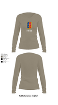 2-174 ADA 22453526 Women's Long Sleeve V-neck Shirt - 62