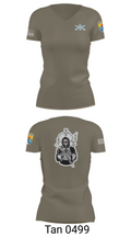 HHC Mortars 63835758 Women's Short Sleeve V-neck Shirt - 68