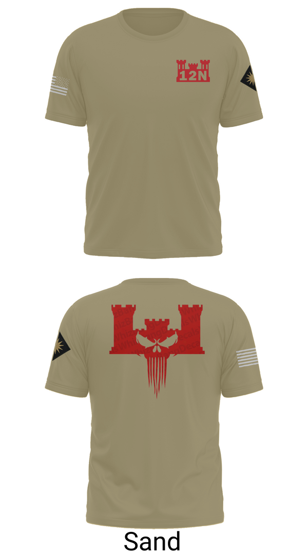 Short Sleeve Performance Shirt, A co 578th BEB, , Teamtime, Team time, sublimation, custom sports apparel, team uniforms, spirit wear, spiritwear, sports uniforms, custom shirts, team store, custom team store, fundraiser sports, apparel fundraiser