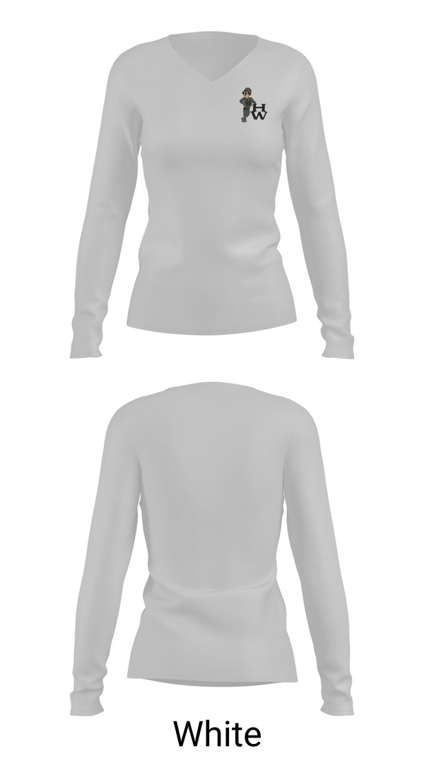Womens Long Sleeve Vneck Shirt, Hamilton-Wenham Regional High School Field Hockey, Field Hockey, Teamtime, Team time, sublimation, custom sports apparel, team uniforms, spirit wear, spiritwear, sports uniforms, custom shirts, team store, custom team store, fundraiser sports, apparel fundraiser
