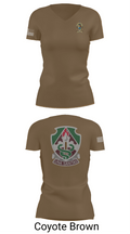 VRA- Fort Eustis Branch 87447712 Women's Short Sleeve V-neck Shirt - 8