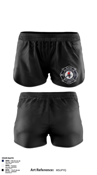 Ranger Panties, ISA Air base Fire Dept., Fire Department, Teamtime, Team time, sublimation, custom sports apparel, team uniforms, spirit wear, spiritwear, sports uniforms, custom shirts, team store, custom team store, fundraiser sports, apparel fundraiser