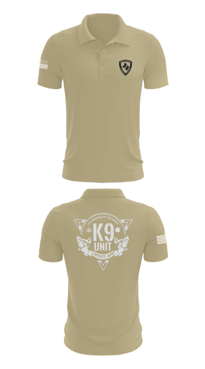 Guardians of the Night 82205307 Short Sleeve Performance Polo - 87
