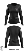 Patrol KC - Admin 52952171 Women's Long Sleeve V-neck Shirt - 1