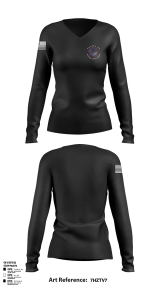 Womens Long Sleeve Vneck Shirt, , , Teamtime, Team time, sublimation, custom sports apparel, team uniforms, spirit wear, spiritwear, sports uniforms, custom shirts, team store, custom team store, fundraiser sports, apparel fundraiser