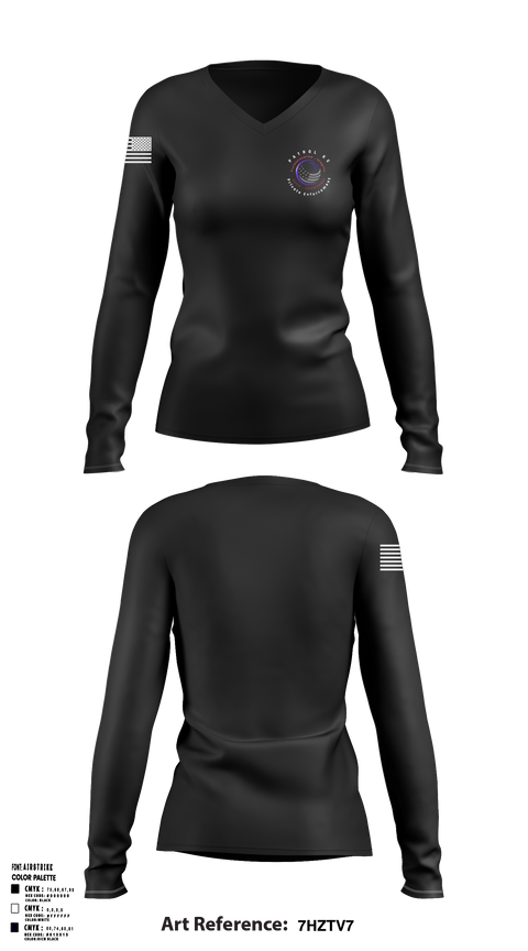 Womens Long Sleeve Vneck Shirt, , , Teamtime, Team time, sublimation, custom sports apparel, team uniforms, spirit wear, spiritwear, sports uniforms, custom shirts, team store, custom team store, fundraiser sports, apparel fundraiser