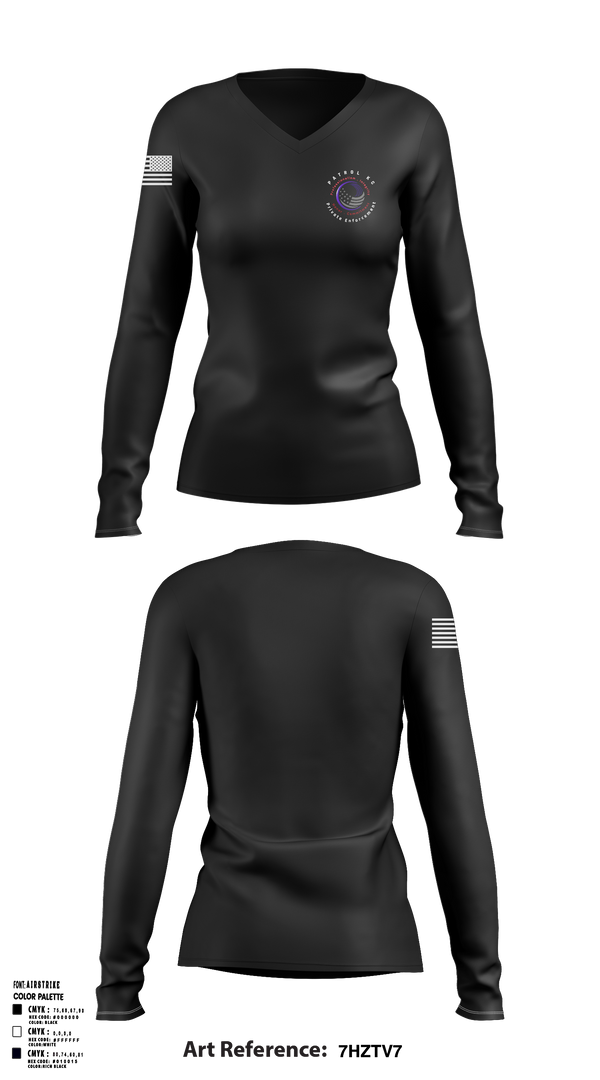 Womens Long Sleeve Vneck Shirt, , , Teamtime, Team time, sublimation, custom sports apparel, team uniforms, spirit wear, spiritwear, sports uniforms, custom shirts, team store, custom team store, fundraiser sports, apparel fundraiser