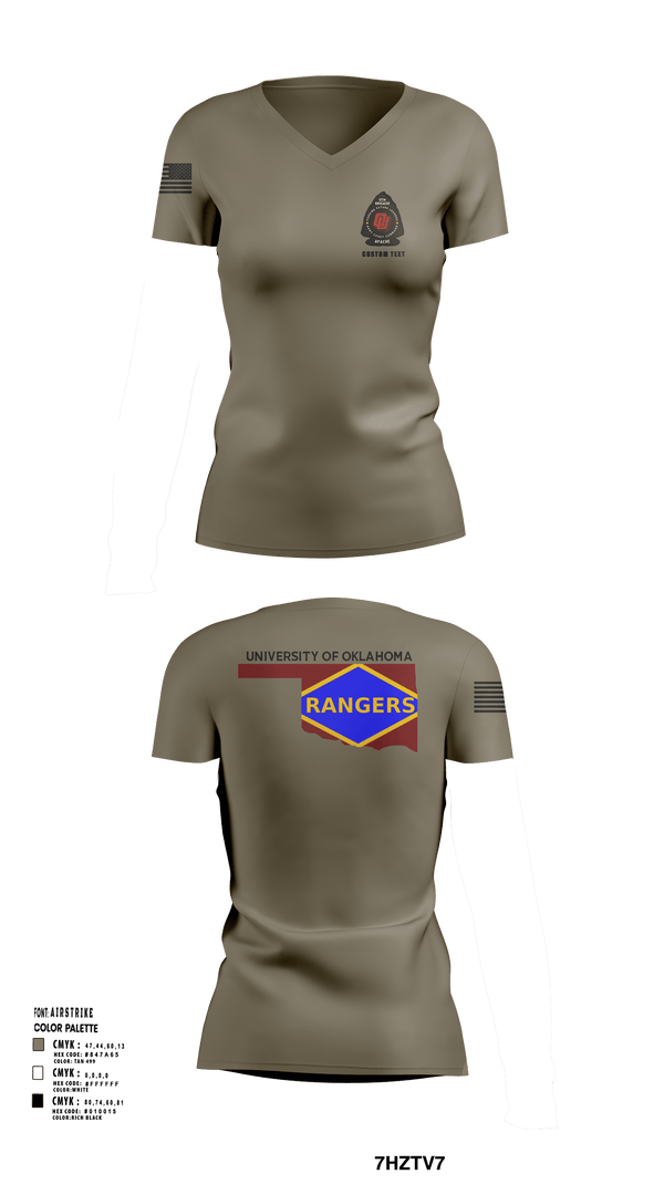 Womens Short Sleeve Vneck Shirt, , Army, Teamtime, Team time, sublimation, custom sports apparel, team uniforms, spirit wear, spiritwear, sports uniforms, custom shirts, team store, custom team store, fundraiser sports, apparel fundraiser